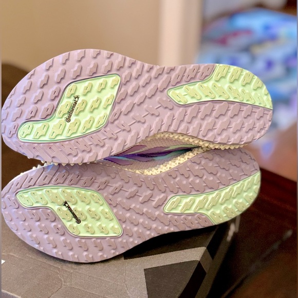 Adidas 4DFWD 2 Size 6.5 6 1/2 Running Shoe Silver Violet Violet Fusion Pulse Min - Picture 7 of 12